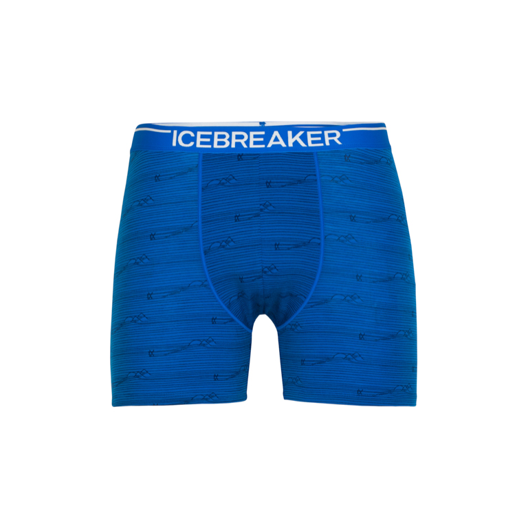 Icebreaker Kalsonger Anatomica Boxer Lazurite/MidnightNvy