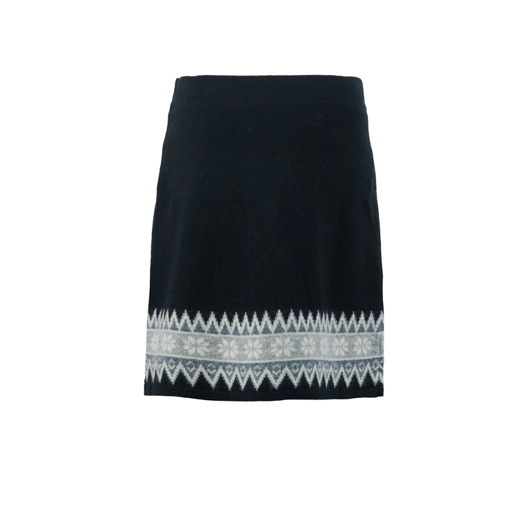Skhoop Kjol Scandinavian Knee Skirt Black
