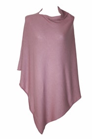 Mathlau Poncho Old Rose