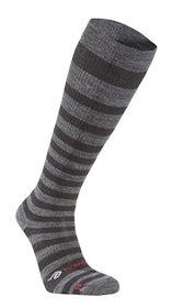 Ivanhoe Kompressionsstrumpa Wool Sock Compression Stripe Black