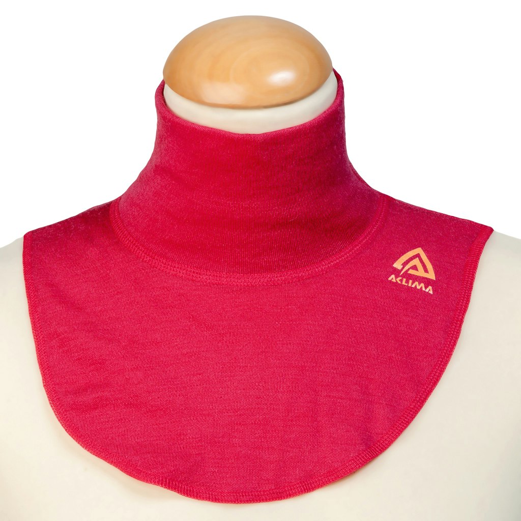 Aclima Fuskpolo WarmWool Neckwarmer, Cerise