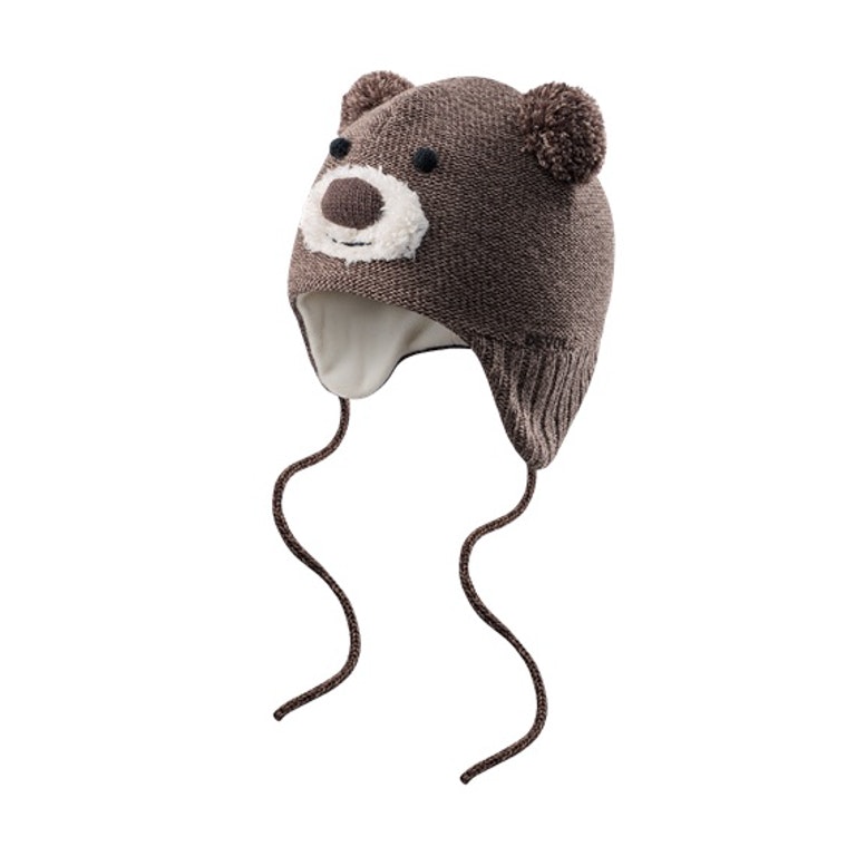 Devold Barnmössa Bear Baby Beanie -Brown