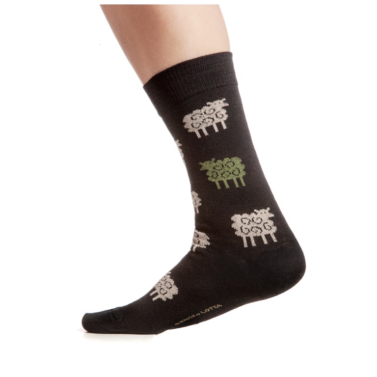 Cai Strumpor Sheep Black