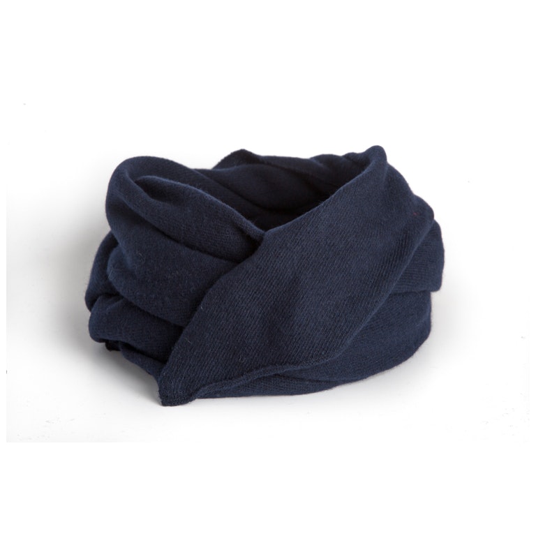 Mathlau Scarf Lambswool Navy