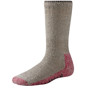 Smartwool Strumpor Women´s Mountaineering Extra Heavy Crew -Taupe/Bright Pink