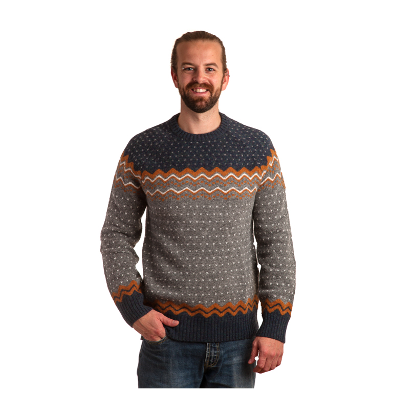 Fjällräven Tröja Övik Knit Sweater M Acorn