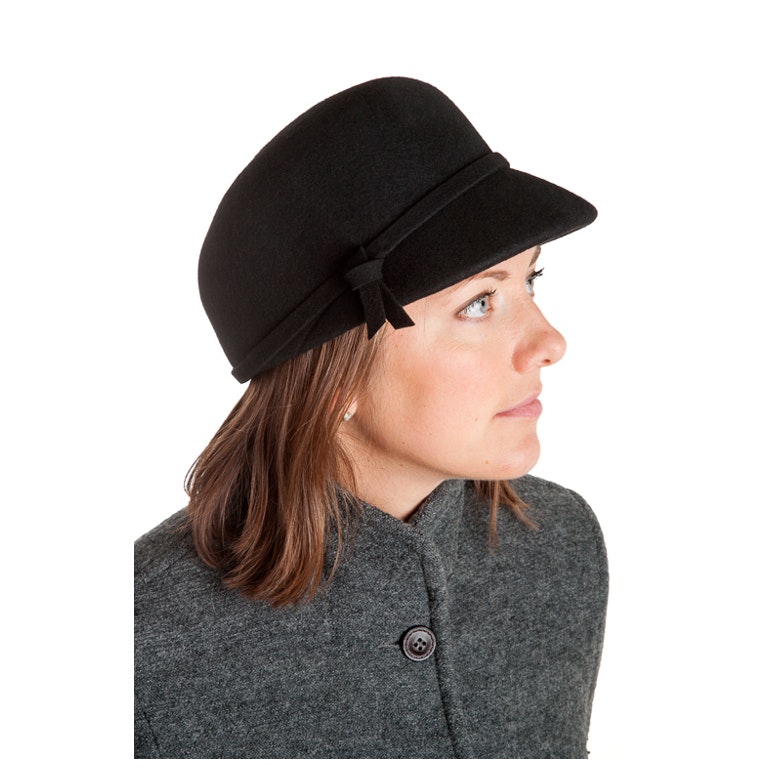 Mathlau Keps Cap Felt -Black - ylle.net - allt i ull