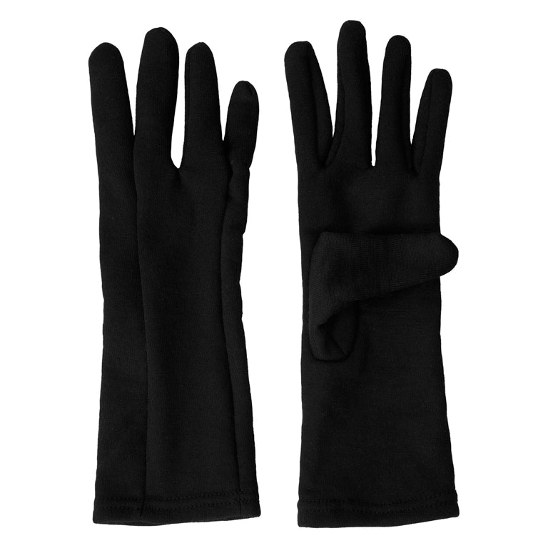 Aclima Handskar HotWool Heavy Liner Gloves, Un Jet Black