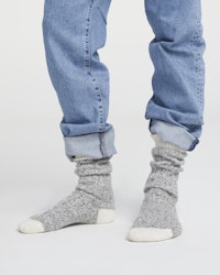 Holebrook Raggsocka Brommö Grey Melange/Off White