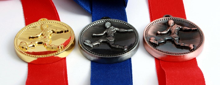 Medalj fotboll 40 mm