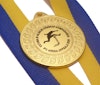 Medalj 40 mm med idrottsmotiv, band & text