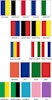 Medaljband att hänga runt halsen. Flera färgkombinationer.