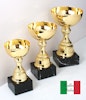 Guldcup Treviso med metallskylt och digitaltryck