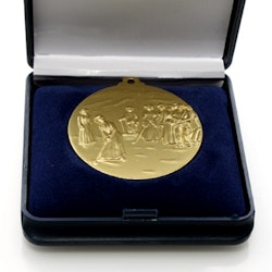 Medalj M7001 storlek 70 mm, golf dam