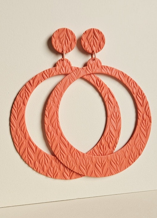 Orange stora ringar