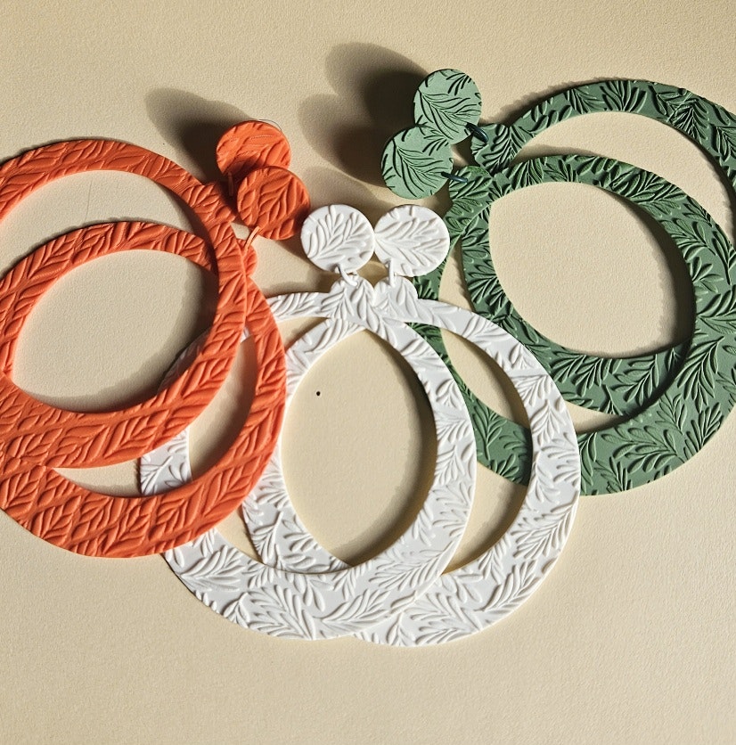 Orange stora ringar