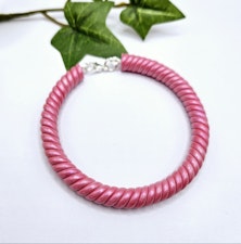Skimrande rosa armband