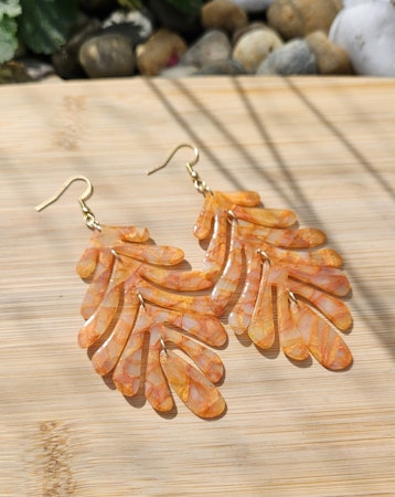 Orange boho-löv