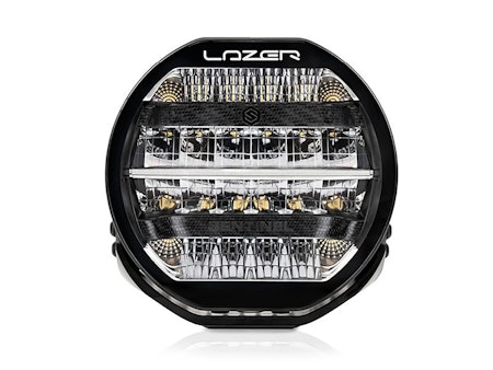 LAZER SENTINEL LED EXTRALJUS SVART 9"