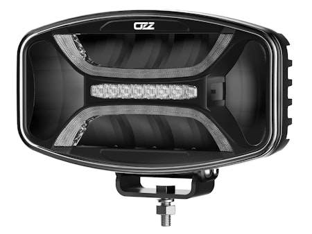OZZ XO1 P LED EXTRALJUS OVALT SVART