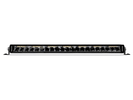 BRIODLIGHTS LED EXTRALJUSRAMP SVART ENKELRADIG 3586LM