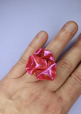 KORALL RING, rosa