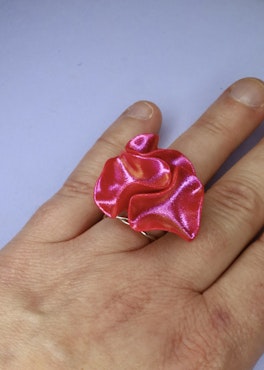 KORALL RING, rosa