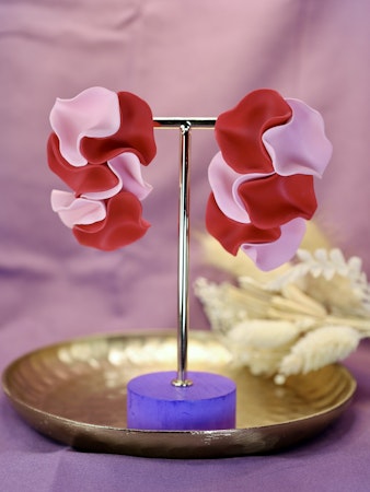 STORA KORALL, röd/rosa