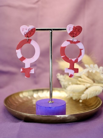 STORA VENUS, röd/rosa