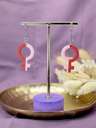SMÅ VENUS, rosa/röd