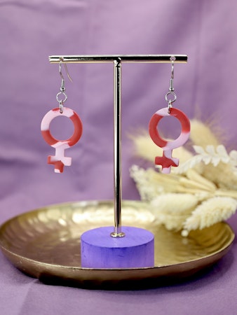 SMÅ VENUS, rosa/röd