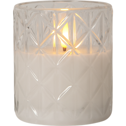 Blockljus Flamme Romb LED
