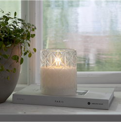 Blockljus Flamme Romb LED