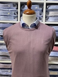 Rundhalsad tröja i Pima Cotton - ljuslila 055
