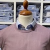 Rundhalsad tröja i Pima Cotton - ljuslila 055