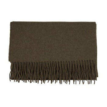 HALSDUK CASHMERE 30X180, olivgrön