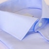 Ljusblå skjorta twill, 2-ply, B1005