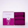 Strumpor i bambufibrer 3-pack, Magenta Purple **LTD EDITION**