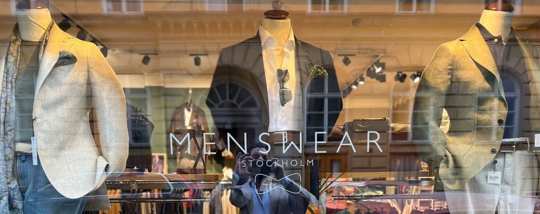 Italiensk herrekipering i Stockholm - Menswear