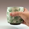 Stor Yunomi - kopp med grön Ginko