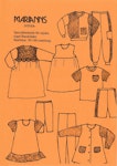 Symönster Guldorange - set med barnkläder