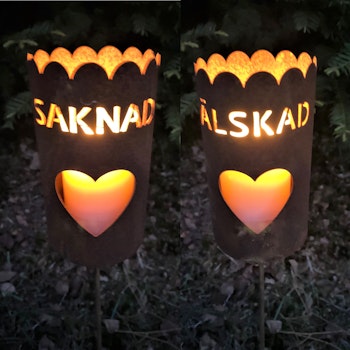Gravlykta Älskad, saknad