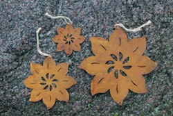 Solblomma hänge mellan
