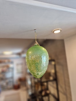 Stort ägg grönt
