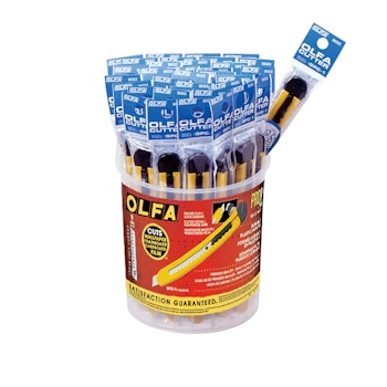 OLFA 45° Economy Cutter Bucket 40-pack