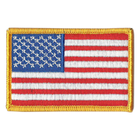 USA flag patch - Velcro