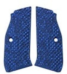 LokGrips - CZ Shadow 2 Palm Swell Bogies - Blue/Black