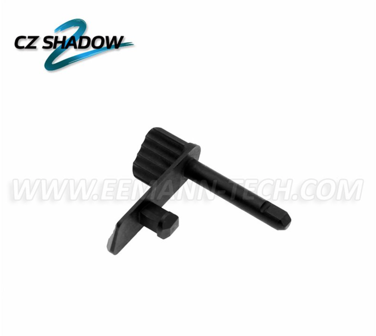Eemann Tech - Slide stop with thumb rest for CZ Shadow 2