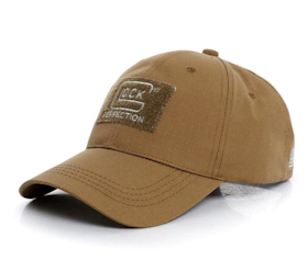 Glock - Perfection Cap with velcro - Brown