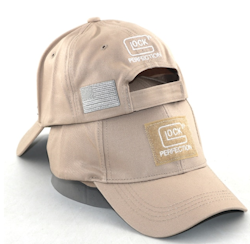 Glock - Perfection Cap with velcro - Beige